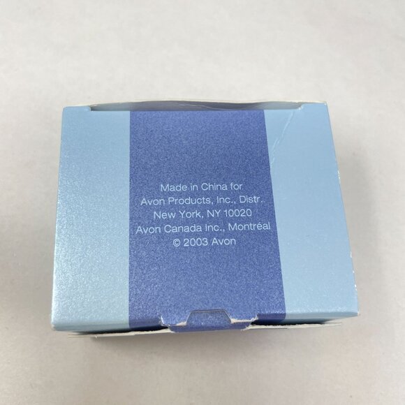 Avon Silvertone Diamond Cut Accented Finger Bracelet‎ Size Large Flower Gift Box - Picture 8 of 9